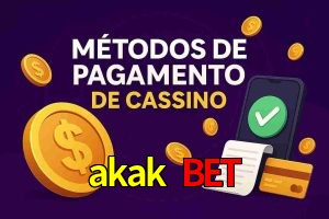 Métodos de Pagamento no akak bet