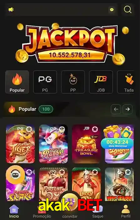 Promoções Especiais no akak bet App